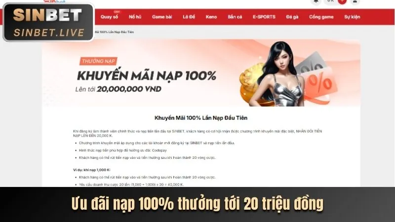 Ưu đãi hoàn trả cược thua hàng tuần